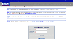 Desktop Screenshot of invictaministries.org